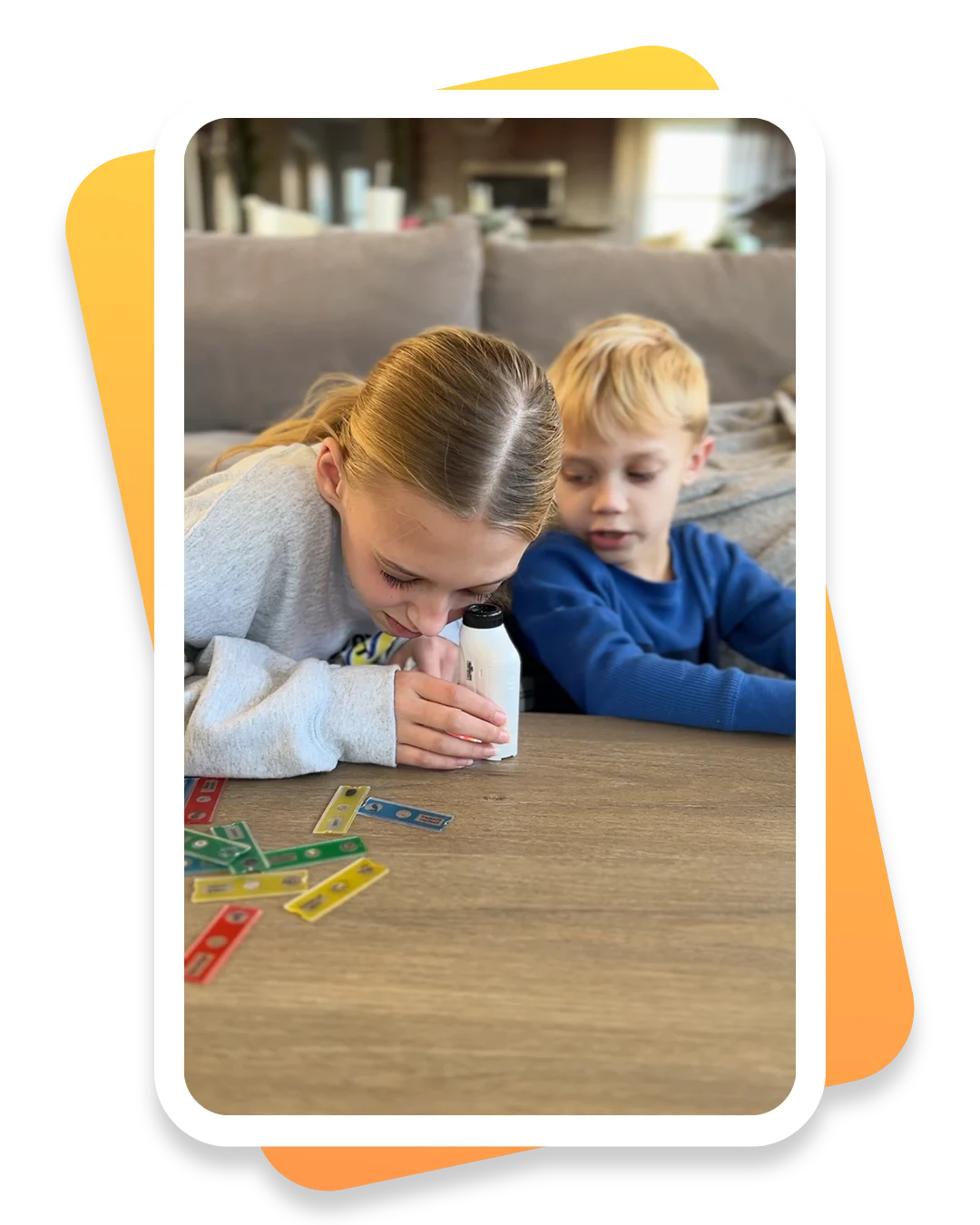 children play with the Marvin Scope