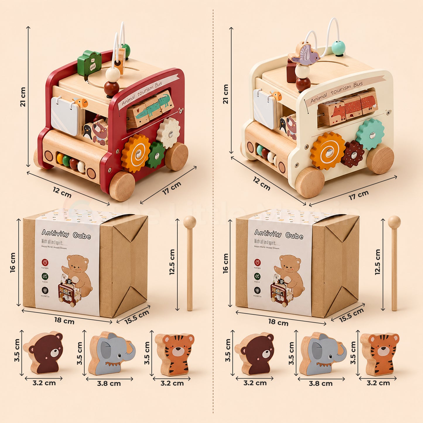 Marvin’s 8-in-1 Activity Bus