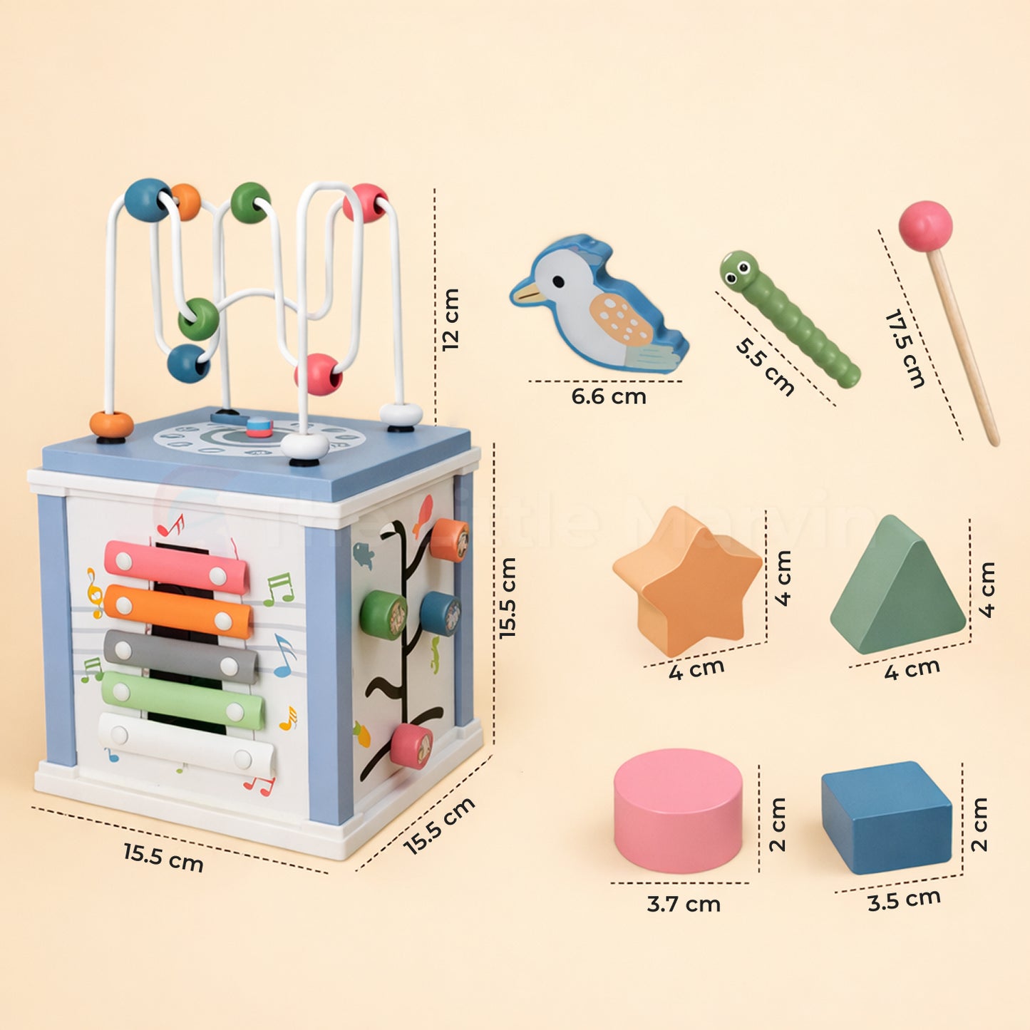 Marvin’s Montessori Busy Board Box