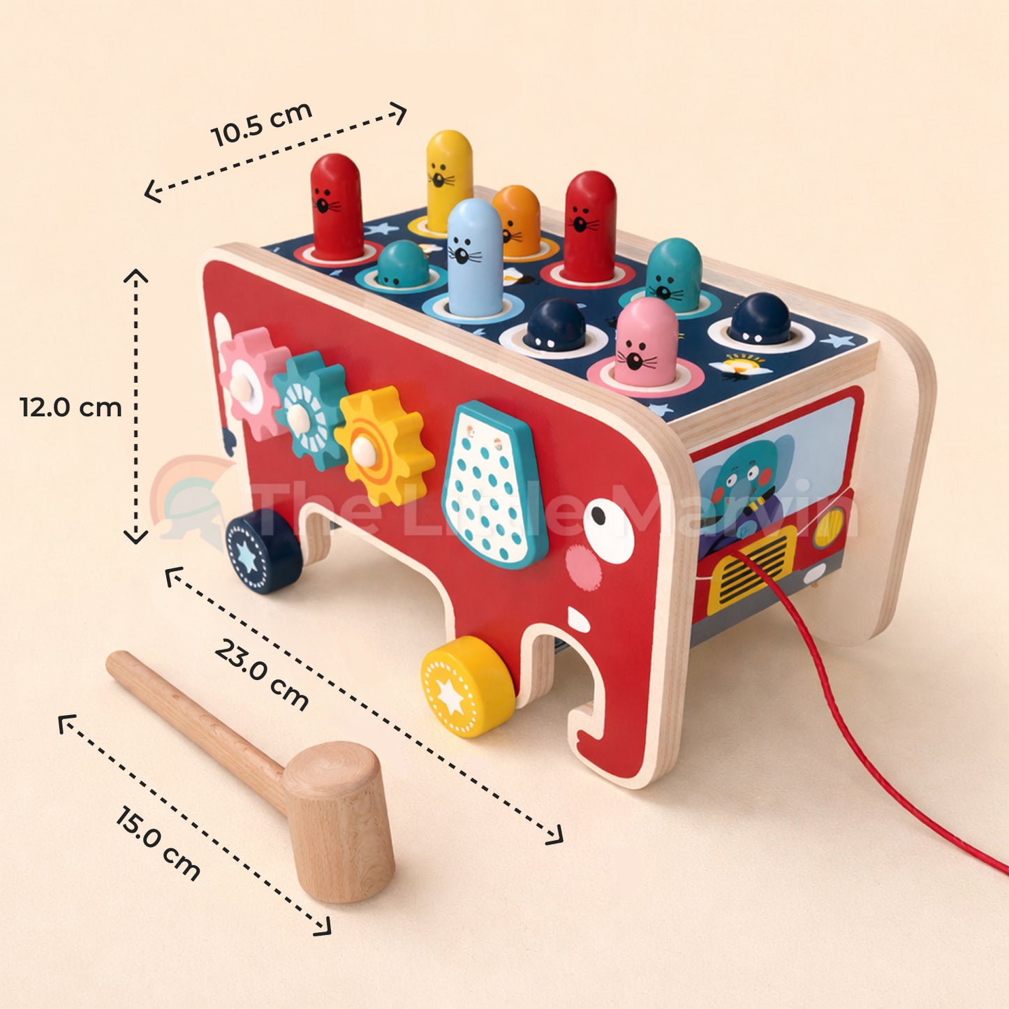 Marvin’s Wooden Pounding Bench