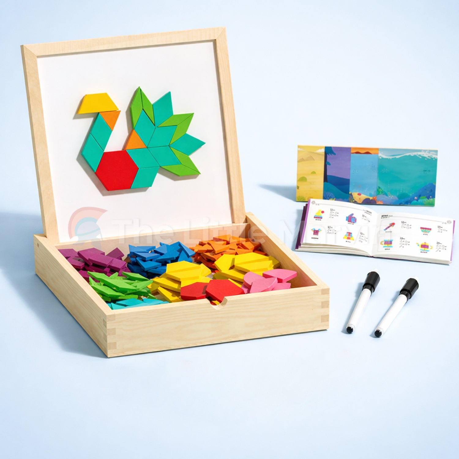 Marvin’s Wooden Tangram Puzzle | Montessori Logic Toy for Kids – The ...