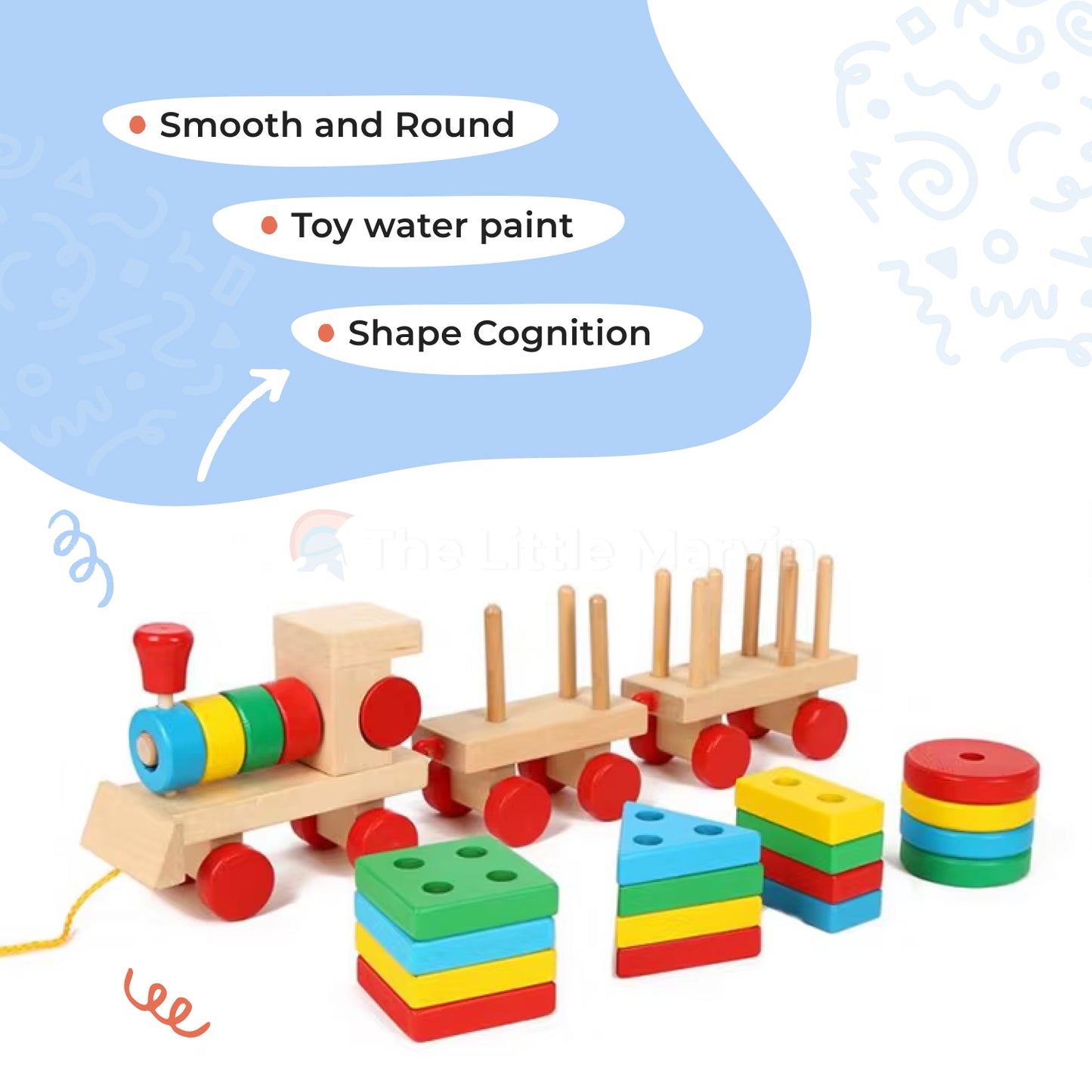 Marvin’s Wooden Train