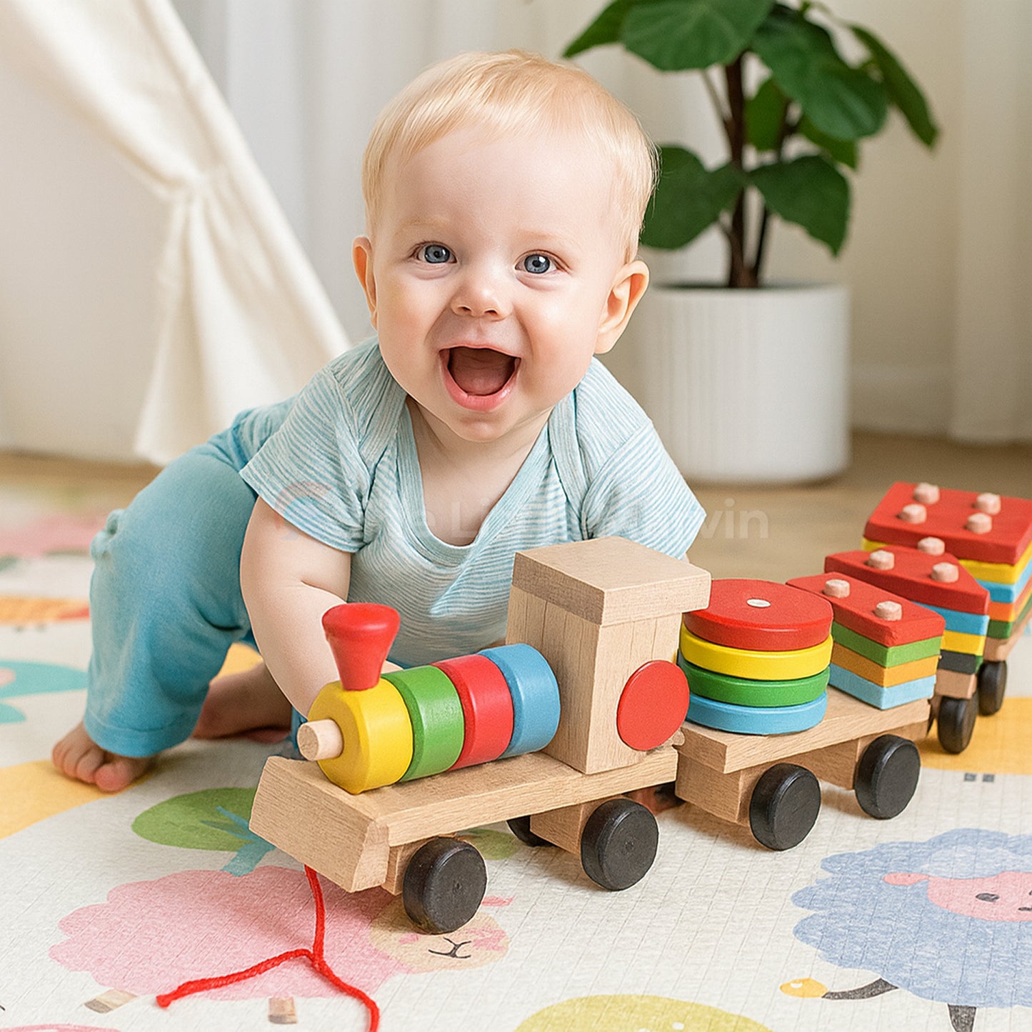 Marvin’s Wooden Train