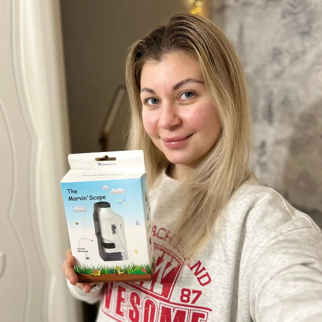 happy customer with the Marvin Scope