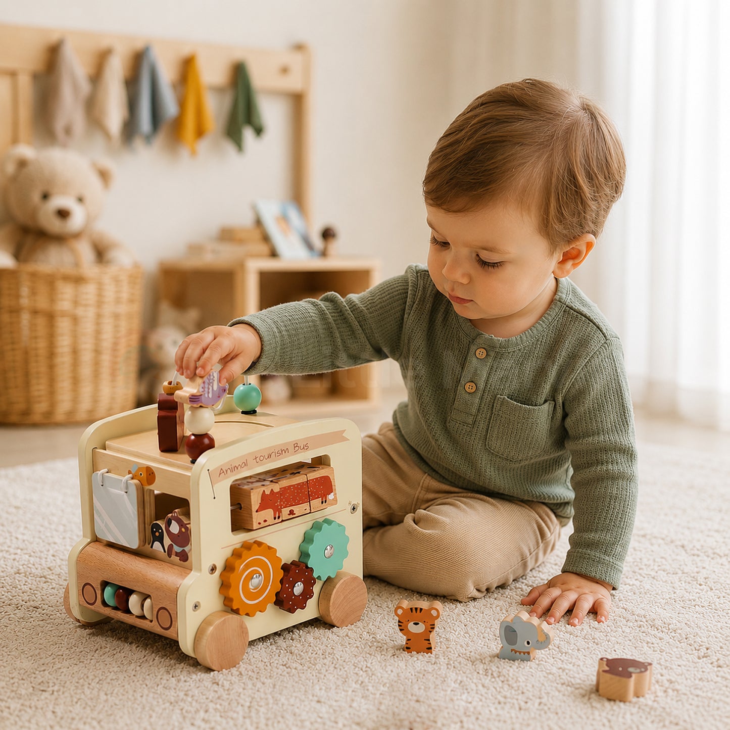 Marvin’s 8-in-1 Activity Bus