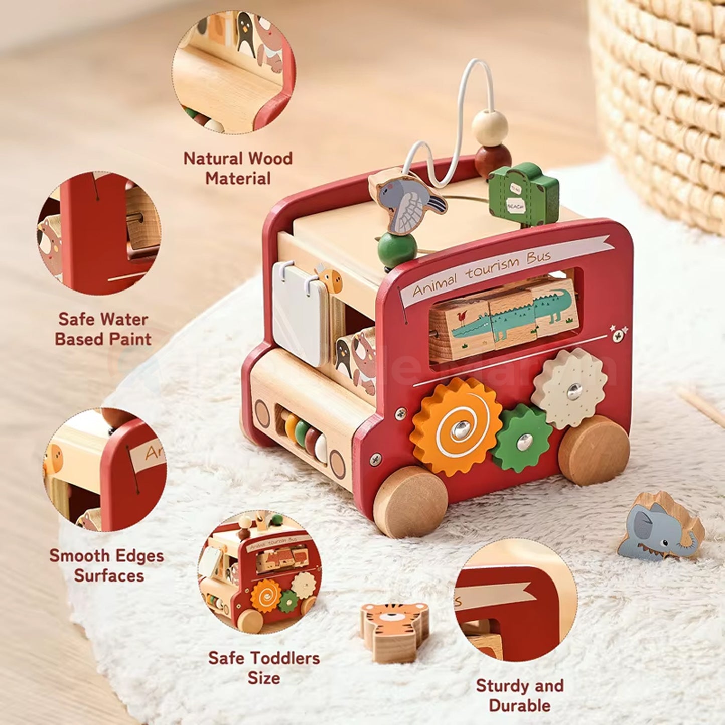 Marvin’s 8-in-1 Activity Bus