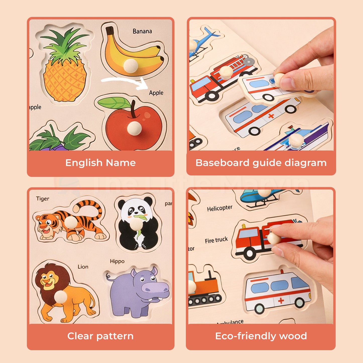 Marvin’s Montessori Board Puzzle