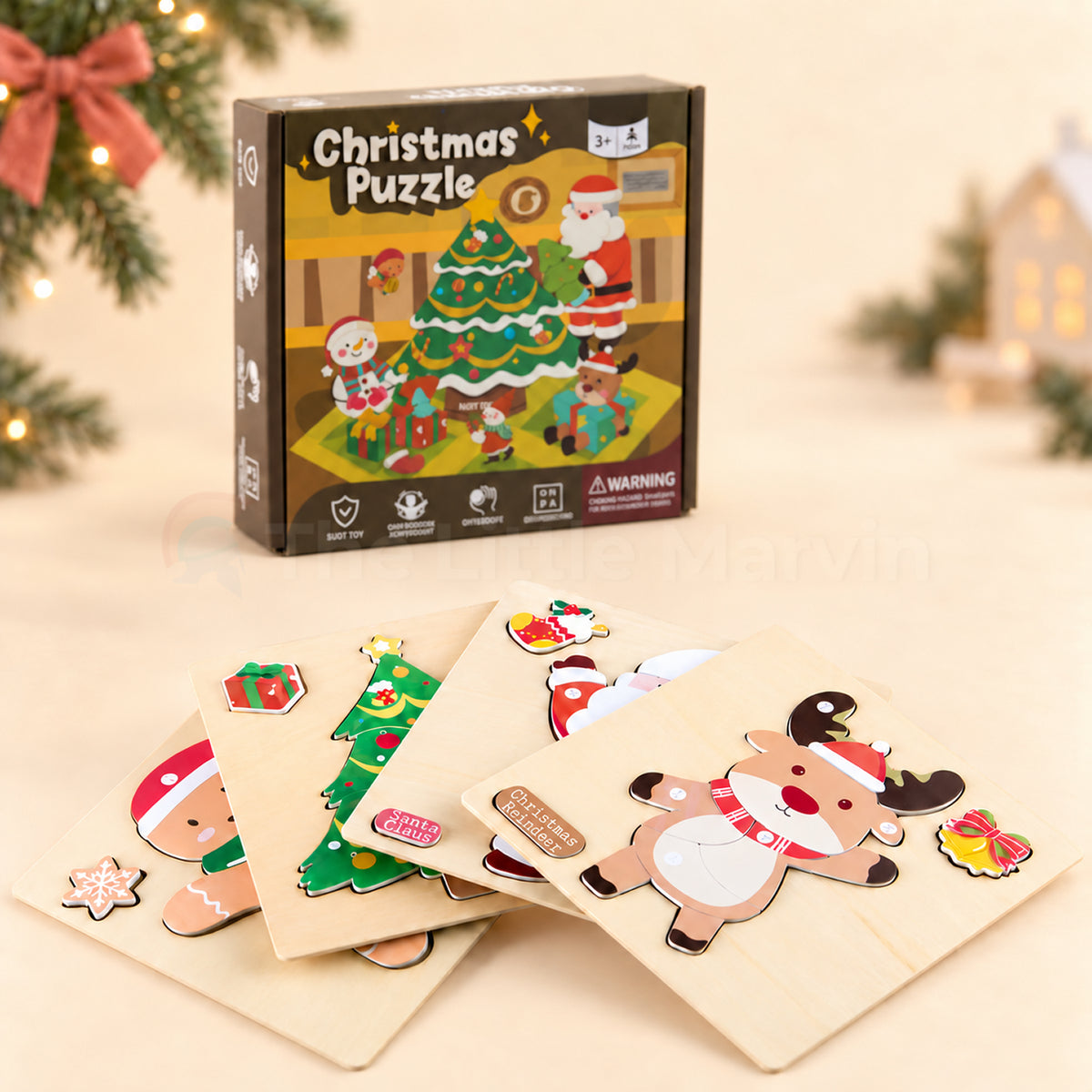 Marvin's Christmas Puzzle Set