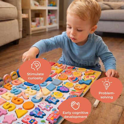 Marvin’s Montessori Activity Learning Board