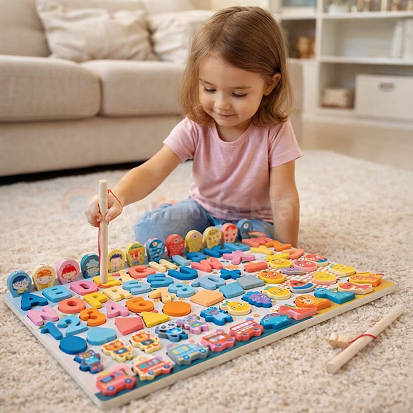 Marvin’s Montessori Activity Learning Board