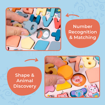 Marvin’s Montessori Activity Learning Board
