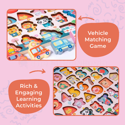 Marvin’s Montessori Activity Learning Board