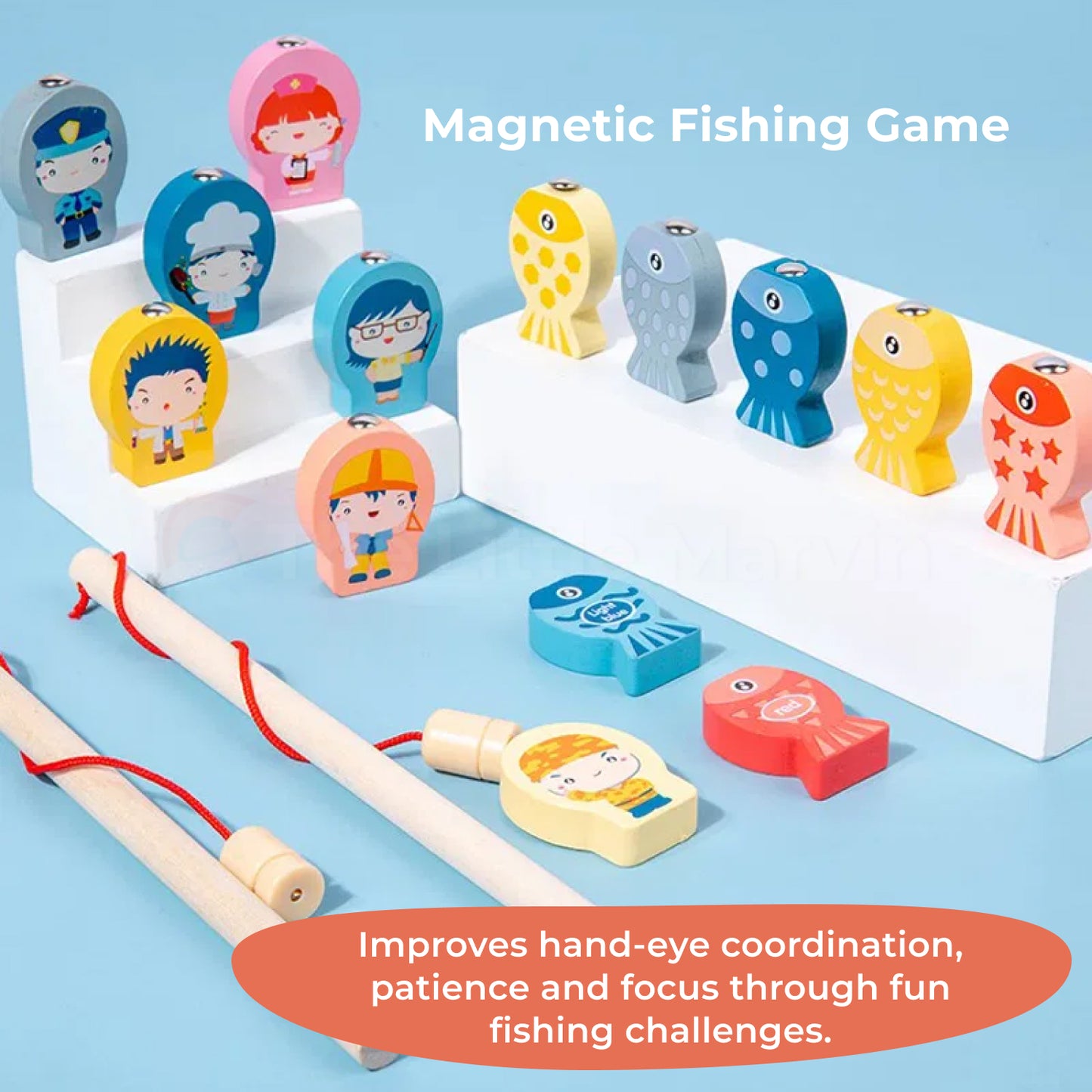 Marvin’s Montessori Activity Learning Board