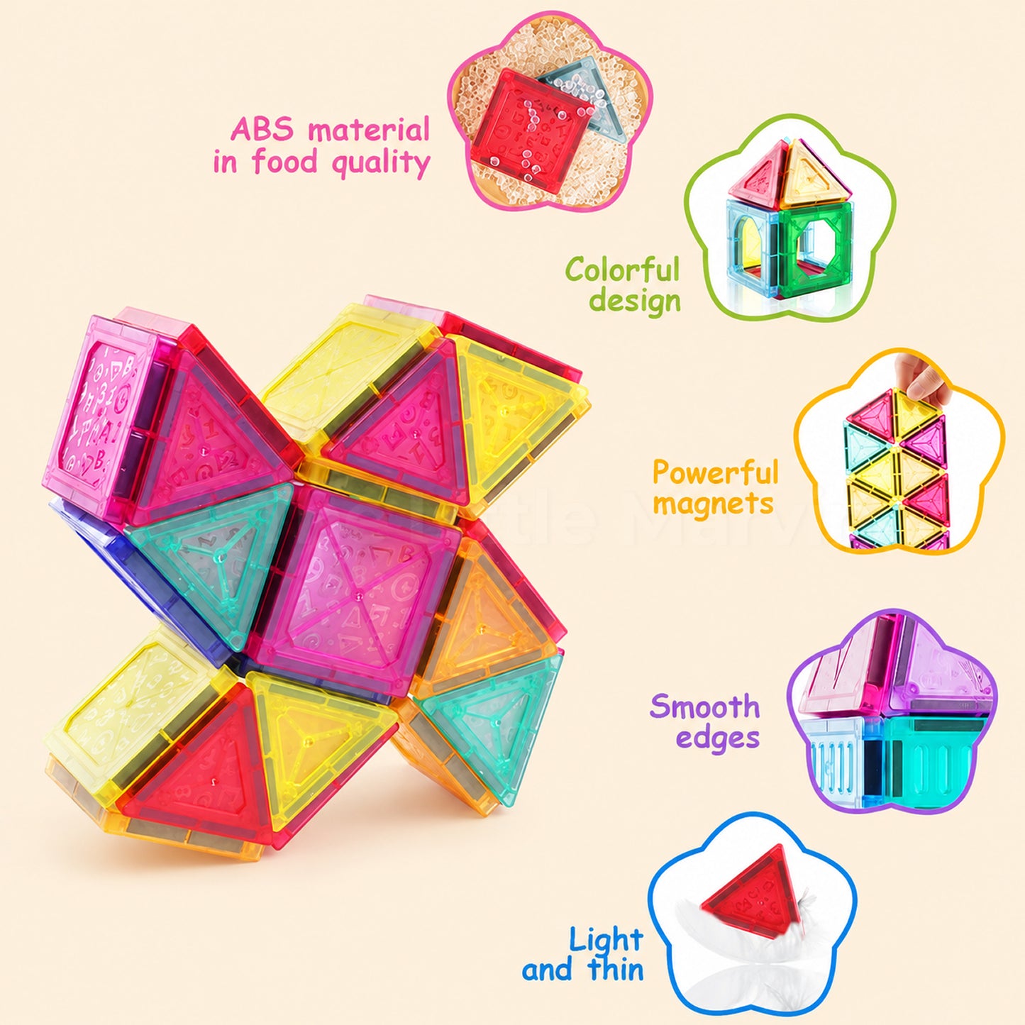 Marvin's STEM Magnetic Building Blocks