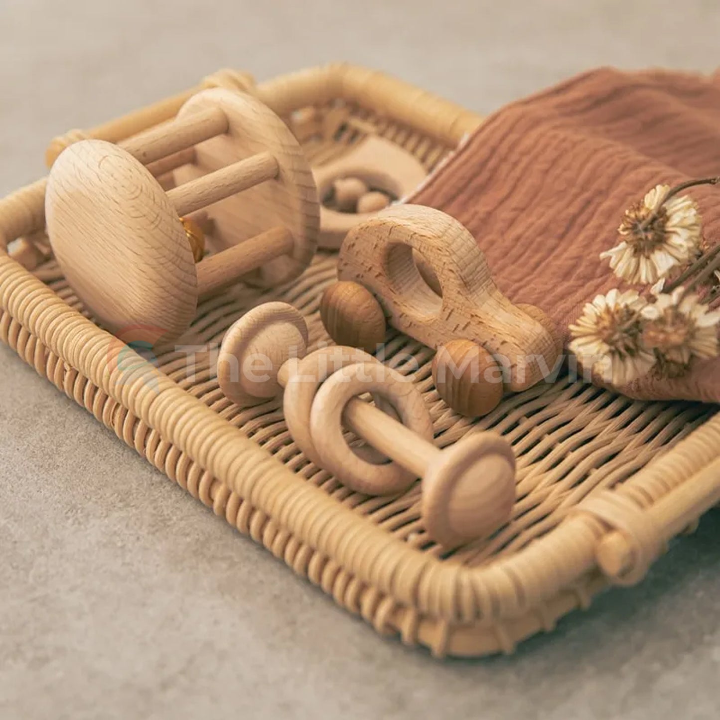 Marvin’s Montessori Baby Rattles