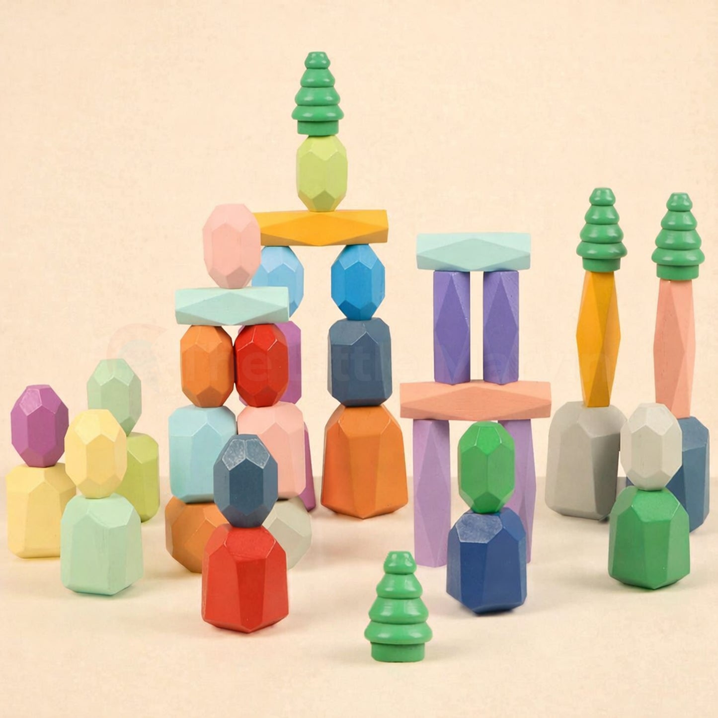 Marvin’s Montessori Balancing Stones