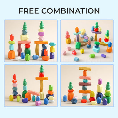 Marvin’s Montessori Balancing Stones