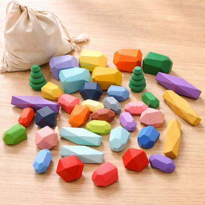 Marvin’s Montessori Balancing Stones