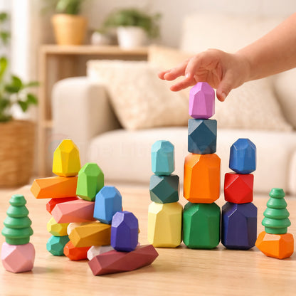 Marvin’s Montessori Balancing Stones