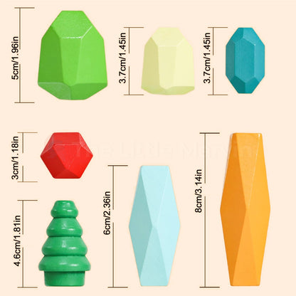 Marvin’s Montessori Balancing Stones