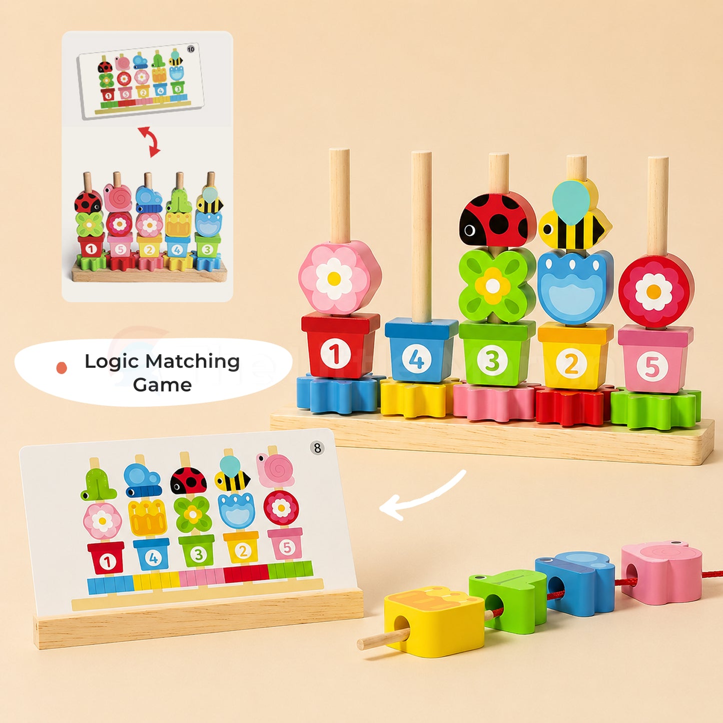 Marvin’s Montessori Bead Sequence Set