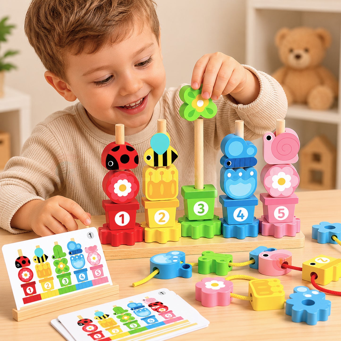 Marvin’s Montessori Bead Sequence Set