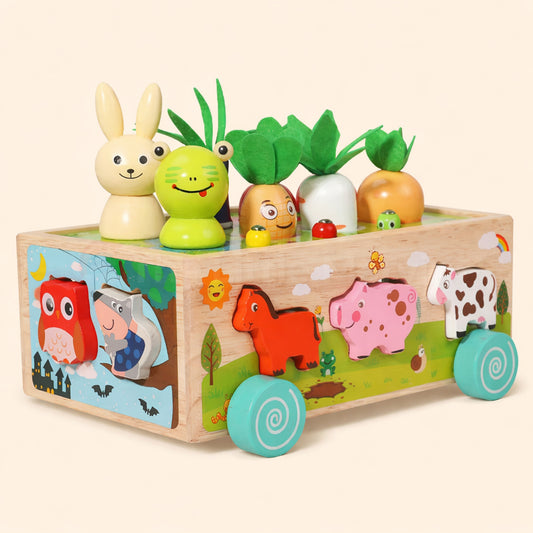 Marvin’s Montessori Carrot Harvest Toy