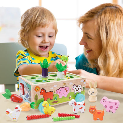 Marvin’s Montessori Carrot Harvest Toy