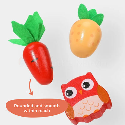 Marvin’s Montessori Carrot Harvest Toy