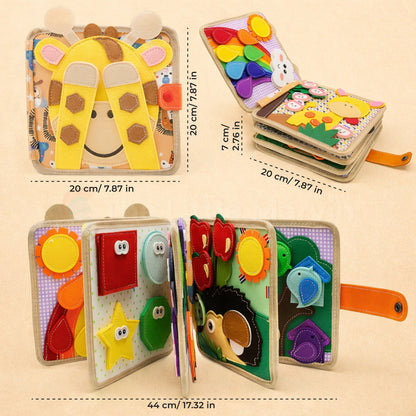 Marvin’s Montessori Giraffe Activity Book