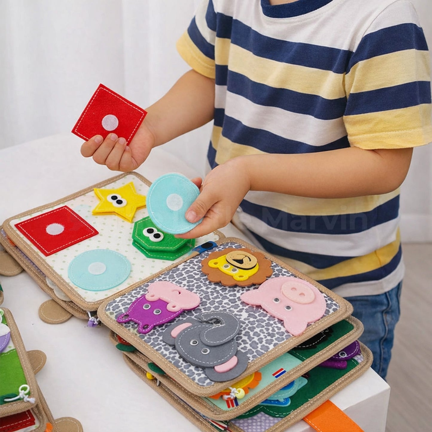 Marvin’s Montessori Giraffe Activity Book