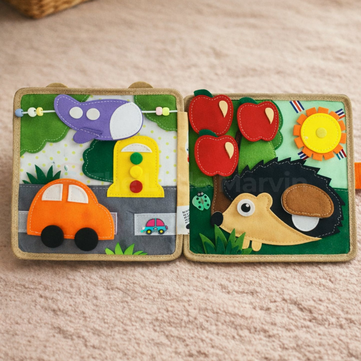 Marvin’s Montessori Giraffe Activity Book
