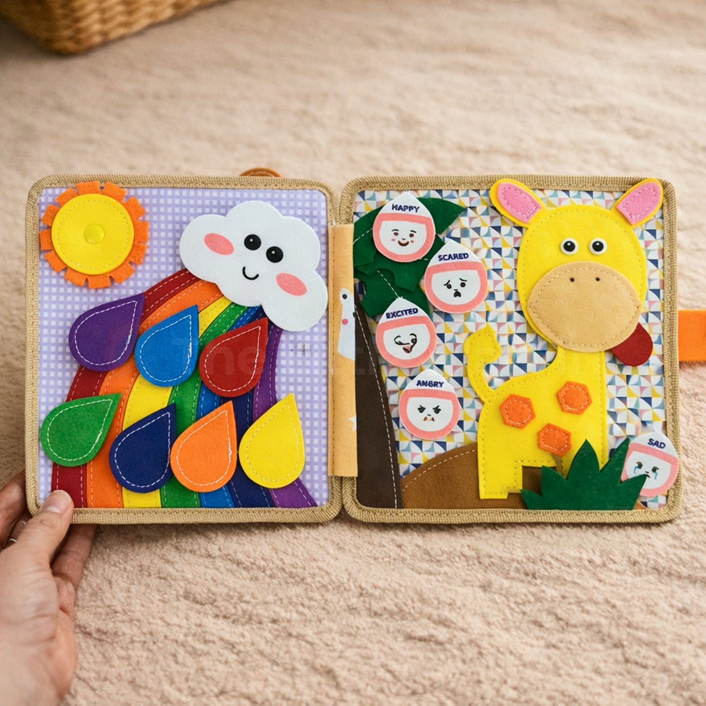Marvin’s Montessori Giraffe Activity Book