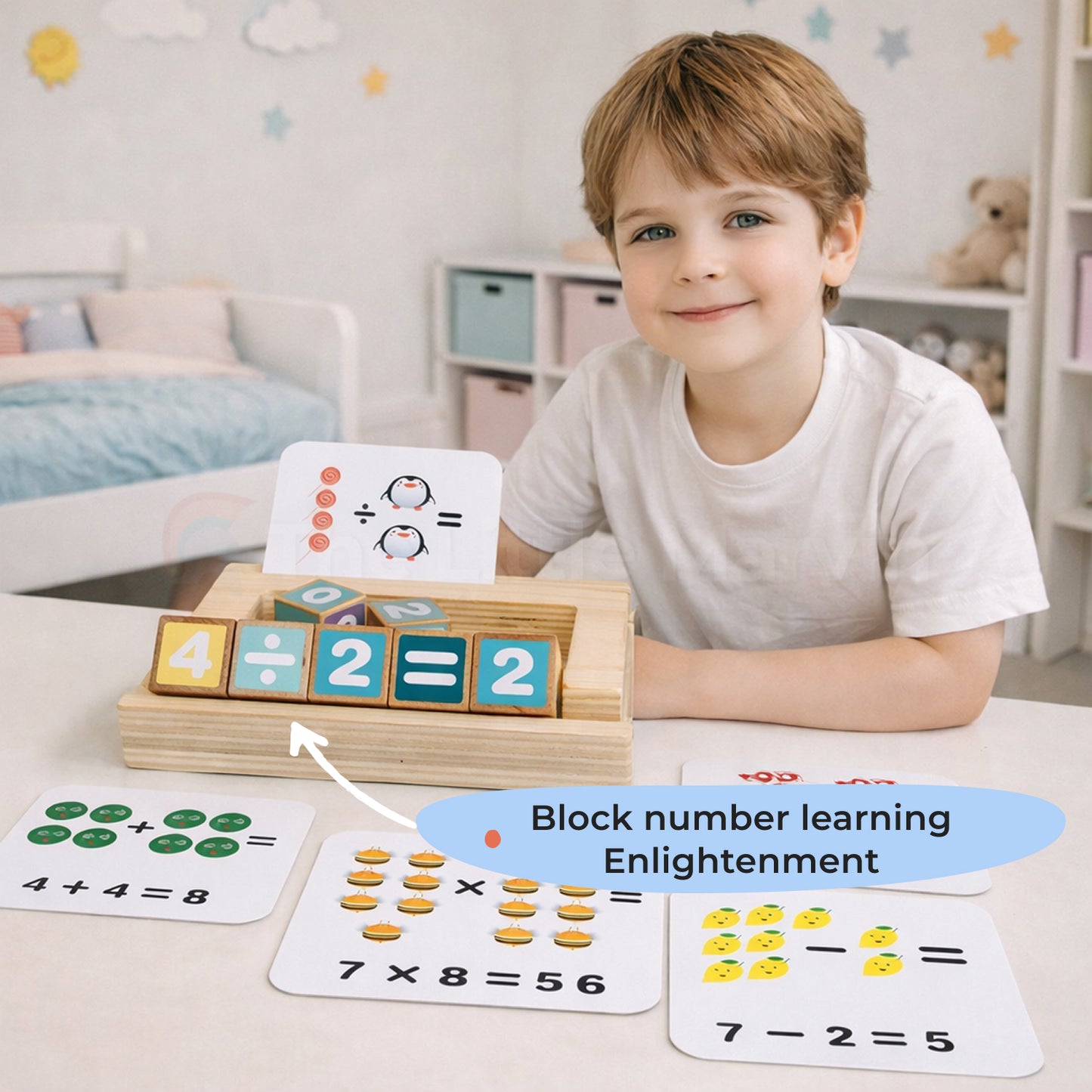 Marvin’s Montessori Letter & Number Learning Toy