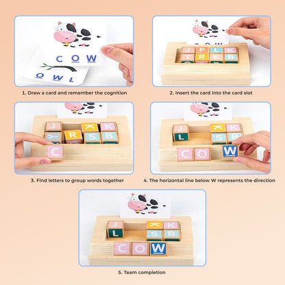 Marvin’s Montessori Letter & Number Learning Toy