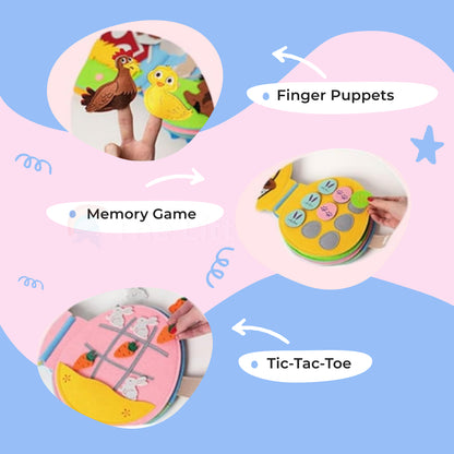 Marvin’s Montessori Rabbit Busy Book