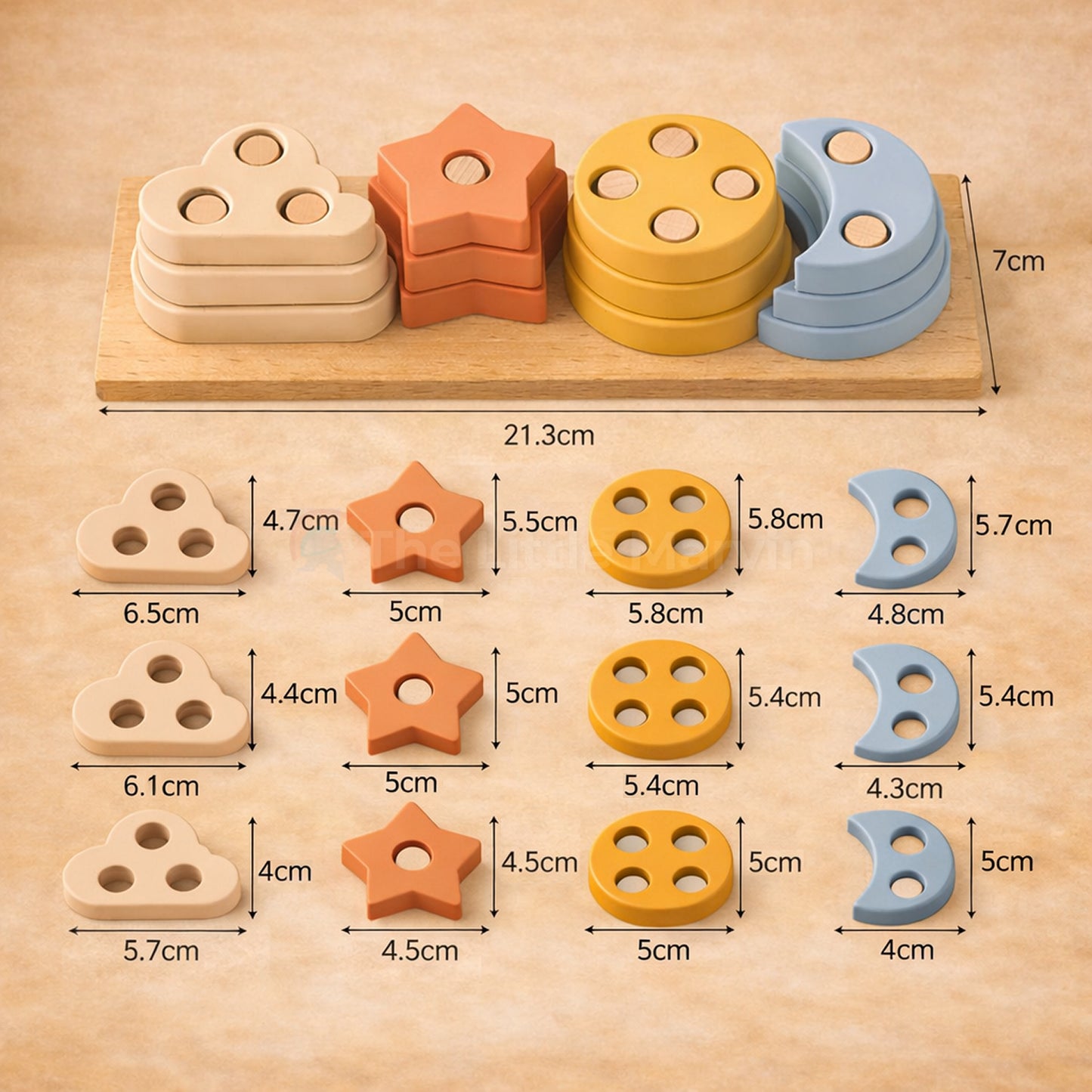 Marvin’s Montessori Shape Sorting Toys