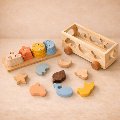 Marvin’s Montessori Shape Sorting Toys