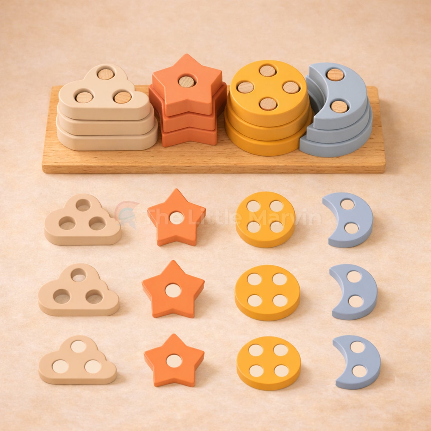 Marvin’s Montessori Shape Sorting Toys