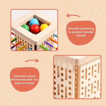 Marvin’s Montessori Stick Tower Game