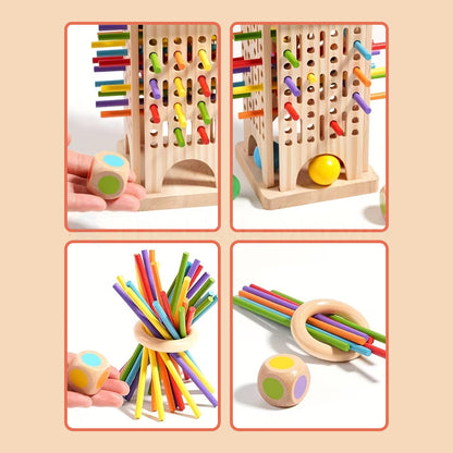 Marvin’s Montessori Stick Tower Game