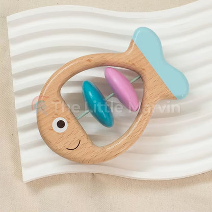 Marvin’s Wooden Baby Rattle Set