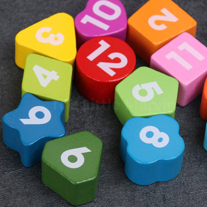 Marvin's Wooden Learning Clock