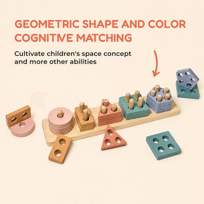 Marvin's Wooden Shape Sorter