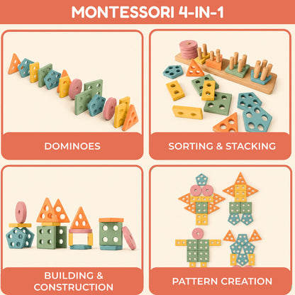 Marvin's Wooden Shape Sorter