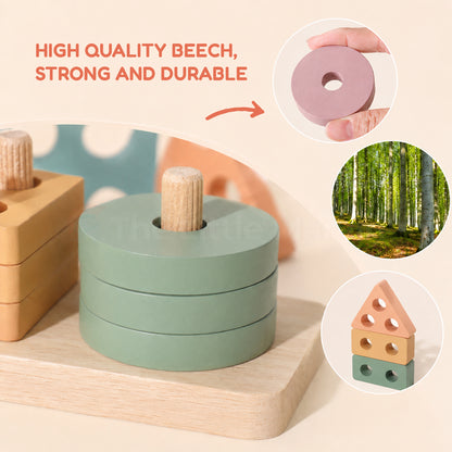 Marvin's Wooden Shape Sorter