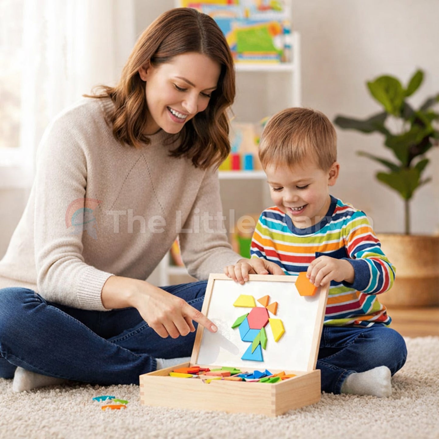 Marvin’s Wooden Tangram Puzzle