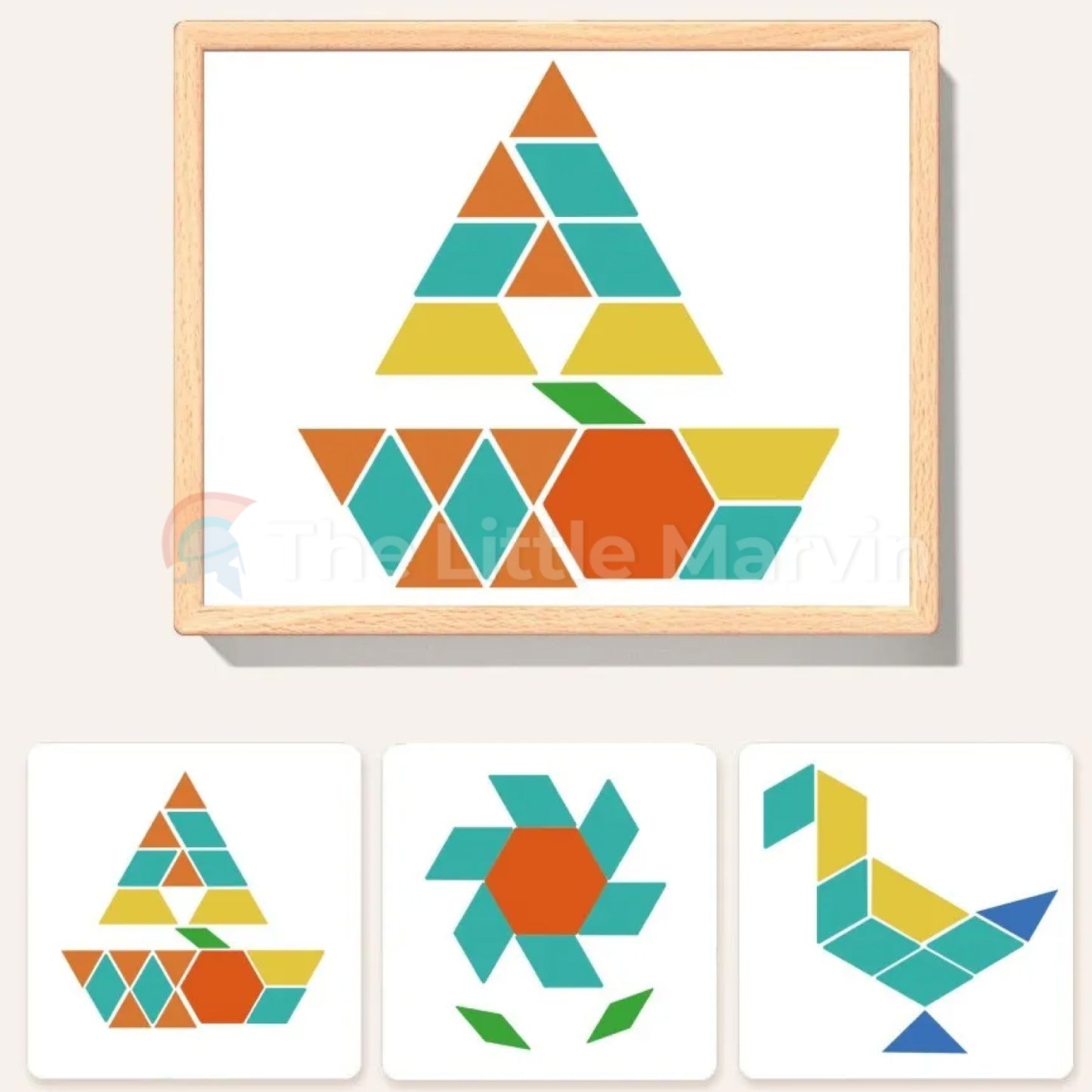 Marvin’s Wooden Tangram Puzzle