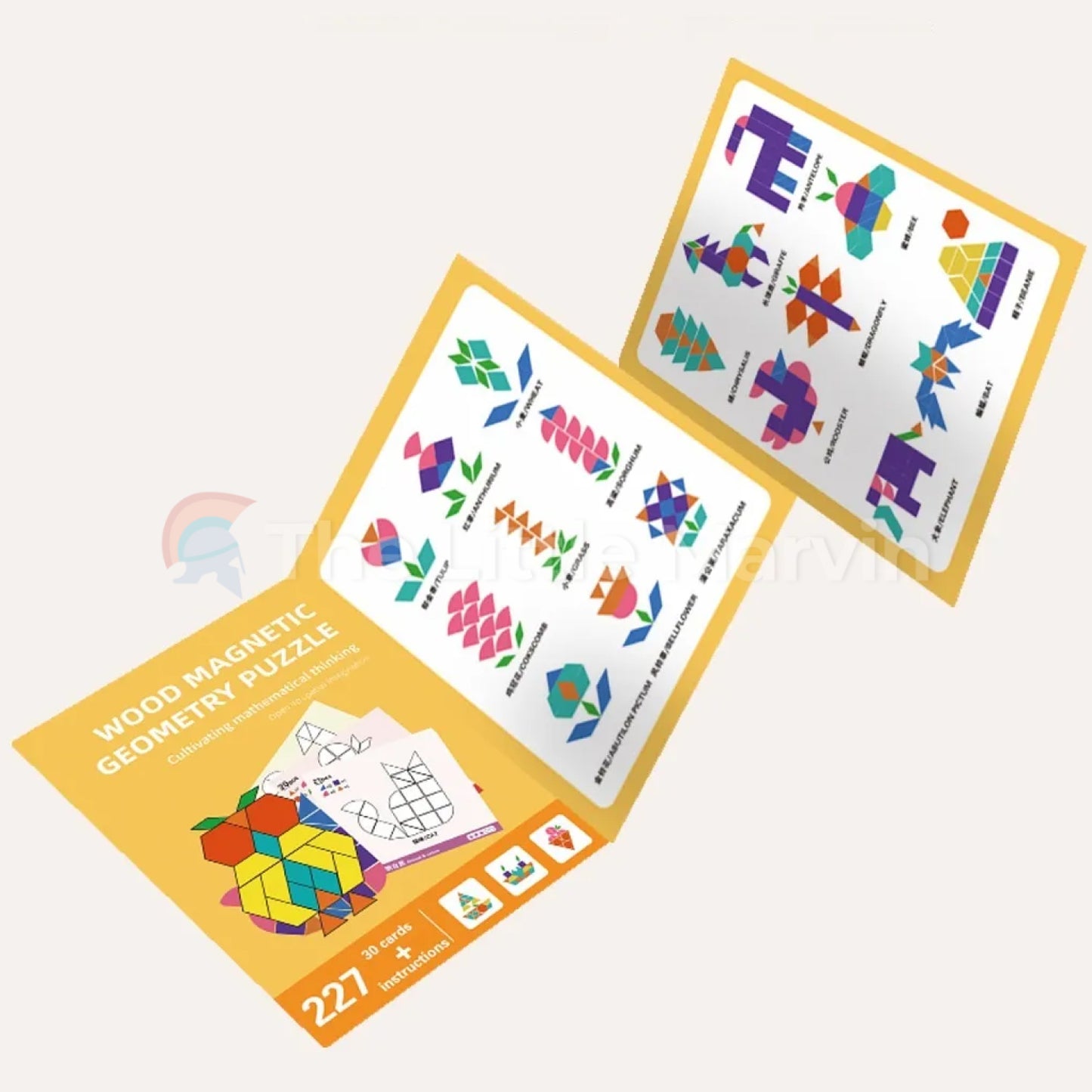 Marvin’s Wooden Tangram Puzzle