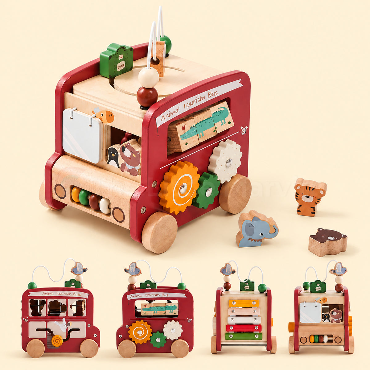 Marvin’s 8-in-1 Activity Bus